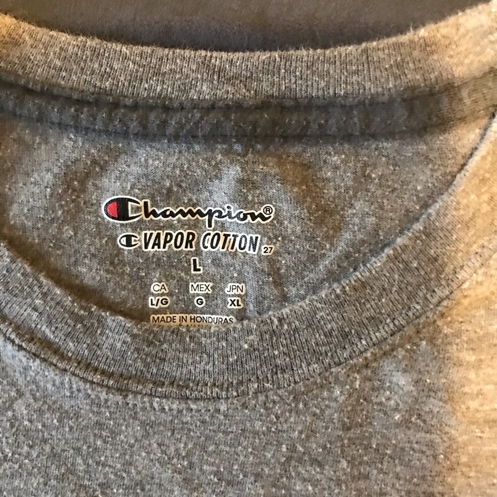 Gray Champion tshirt